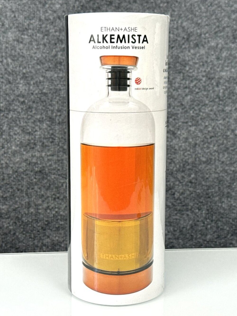 Ethan Ashe Alkemista Alcohol Infusion Vessel Copper Glass New Sealed